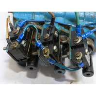 3 Spool Lever Hydraulic Double Acting Control Valve Open Center 3/4-16 ports