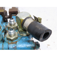 3 Spool Lever Hydraulic Double Acting Control Valve Open Center 3/4-16 ports