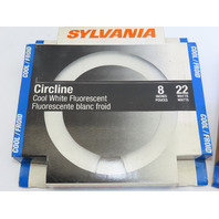 2-NEW 1-used Sylvania FC8T9/CW/RP Fluorescent 22W Lamp Light Bulb Cool White 8"