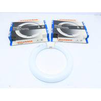 2-NEW 1-used Sylvania FC8T9/CW/RP Fluorescent 22W Lamp Light Bulb Cool White 8"