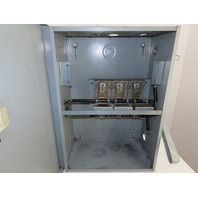SIEMENS JU325 400 AMP NON-FUSED SAFETY DISCONNECT SWITCH 240 VAC 3P 125HP TYPE 1