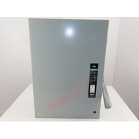 SIEMENS JU325 400 AMP NON-FUSED SAFETY DISCONNECT SWITCH 240 VAC 3P 125HP TYPE 1