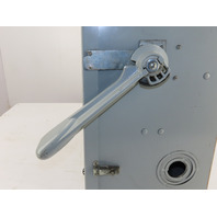 SIEMENS JU325 400 AMP NON-FUSED SAFETY DISCONNECT SWITCH 240 VAC 3P 125HP TYPE 1