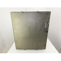 HOFFMAN A36HS3108LP 36X31X8 ENCLOSURE 60A Square D Disconnect Backplate TYPE 4