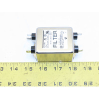 Corcom F7206 EMI Filter 10VR1 10A 120/250V 50-60HZ
