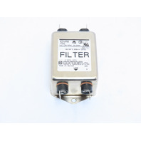 Corcom F7206 EMI Filter 10VR1 10A 120/250V 50-60HZ