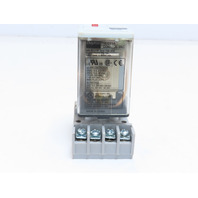 DAYTON 1EGY1A 120VAC RELAY With Base