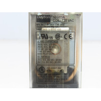 DAYTON 1EGY1A 120VAC RELAY With Base