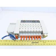 SMC VQ4101-5 4/5-PORT 8-Valve Bank VQ4000 Base 24VDC