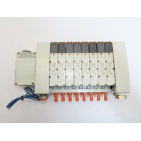 SMC VQ4101-5 4/5-PORT 8-Valve Bank VQ4000 Base 24VDC