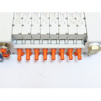 SMC VQ4101-5 4/5-PORT 8-Valve Bank VQ4000 Base 24VDC