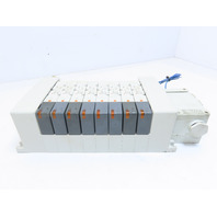 SMC VQ4101-5 4/5-PORT 8-Valve Bank VQ4000 Base 24VDC