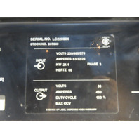 Miller 452 Auto Deltaweld 450A Amp Welder Robotic MIG