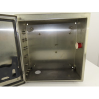 Hoffman 20x20x8 Sloped Top Electrical Enclosure 304SS