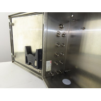 Hoffman 20x20x8 Sloped Top Electrical Enclosure 304SS