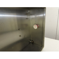 Hoffman 20x20x8 Sloped Top Electrical Enclosure 304SS