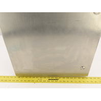 Hoffman 20x20x8 Sloped Top Electrical Enclosure 304SS