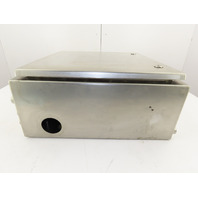 Hoffman 20x20x8 Sloped Top Electrical Enclosure 304SS