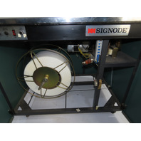 Signode MSB2 Box Strapping Machine Table Top Semiautomatic 120V
