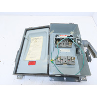 Siemens ITE F251H 30 Amp 600 Volt 1PH 2 Pole Nema 12 Fusible Disconnect Switch
