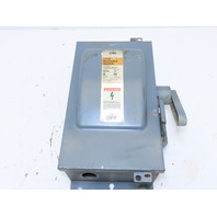 Siemens ITE F251H 30 Amp 600 Volt 1PH 2 Pole Nema 12 Fusible Disconnect Switch