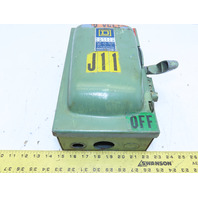 30 Amp 600 Volt Fused Fusible 3P Pole Disconnect Safety Switch