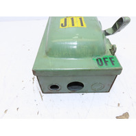 30 Amp 600 Volt Fused Fusible 3P Pole Disconnect Safety Switch