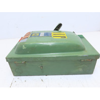 30 Amp 600 Volt Fused Fusible 3P Pole Disconnect Safety Switch