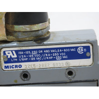 MICRO SWITCH MICRO SWITCH BZE6-2RN2 LIMIT SWITCH