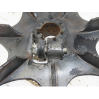 6-1/2" Diameter Plastic Motor Fan For Baldor 5/8" Splined or Keyed Shaft