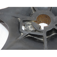 6-1/2" Diameter Plastic Motor Fan For Baldor 5/8" Splined or Keyed Shaft