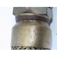 1x27" 1-5/16-12 -16 JIC 37 Flare Thread Braided SS Metal Flex Pipe Hose