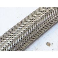 1x27" 1-5/16-12 -16 JIC 37 Flare Thread Braided SS Metal Flex Pipe Hose