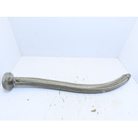 1x35" 1-5/16-12 -16 JIC 37 Flare Braided SS Metal Flex Pipe Hose 1-1/2" Flange