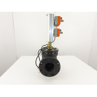 Belimo G6100CS-10157-00001-AFB24-MFT-X1 4" Flanged Globe 2-Way Valve W/Actuators