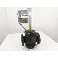 Belimo G6100CS-10157-00001-AFB24-MFT-X1 4" Flanged Globe 2-Way Valve W/Actuators