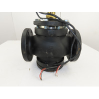 Belimo G6100CS-10157-00001-AFB24-MFT-X1 4" Flanged Globe 2-Way Valve W/Actuators