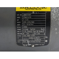 Baldor 37M31X75 7.5HP 208-230/460V 3PH Phase 3450RPM 213JM Frame TEFC Pump Motor