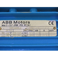 ATB M2VA80B-4 ABB Motor M2VA80B-4 3GVA082002-BSB 440v 0.9KW T80K IP55 1690rpm