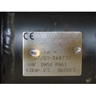 TYCO 80400-F 2" Weld-in BALL VALVE  DN65-50 PN64 V16ACIER VHF-DN50-PN63 CAT III
