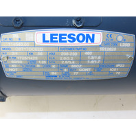 Leeson 114640.00 C6T17DC62D 3/4HP 1725RPM 208-230/460V3PH 56CZ Frame TENV Motor