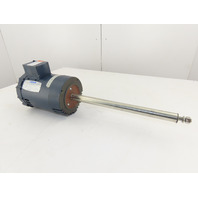 Leeson 114640.00 C6T17DC62D 3/4HP 1725RPM 208-230/460V3PH 56CZ Frame TENV Motor