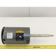 Baldor 1HP 208-230/460V 3PH 3450RPM 56CZ Frame Long Shaft OPEN Motor