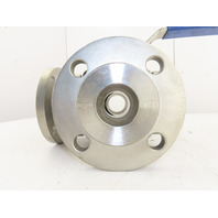 Avco 7100 Series 3Way Full Port Class150 2"DN50Flanged Diverter Ball Valve 316SS