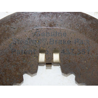 BRAKE FRICTION DISC PAD With FRICTION RINGS USED