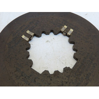 BRAKE FRICTION DISC PAD With FRICTION RINGS USED