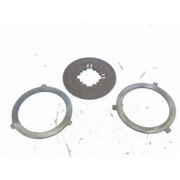 BRAKE FRICTION DISC PAD With FRICTION RINGS USED