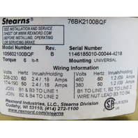 Sterns BRAKE AND FAN COVER FOR 6-1/2" DIAMETER BALDOR MOTOR