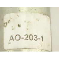 Knu-Vise CY-222 Pneu Air Cylinder for AO-203 Journal Mount HT Silicone O-Rings