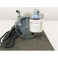 Gast 0522-V103-G18DX Oil-Less Rotary Vacuum Air Pump 115VAC 60Hz 1PH 1/4HP